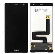 Дисплей (екран) для Sony H8216 Xperia XZ2/H8266 + тачскрін, чорний, оригінал