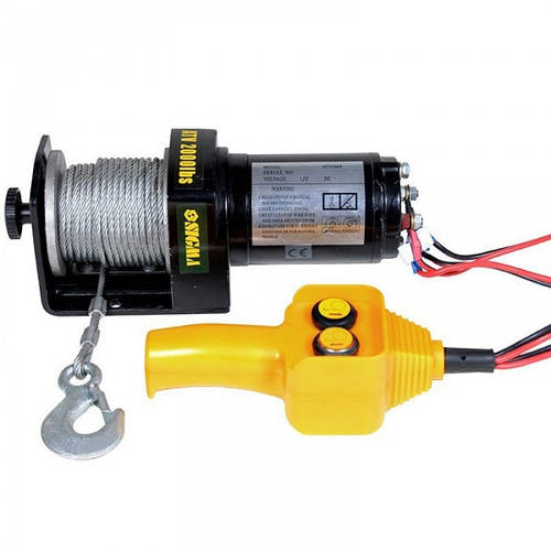 Купить Электрическая лебедка Sigma 2000 LBS 907 кг, цена 3676.30 ...