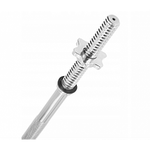 Гриф для штанги прямий металевий гриф хромований Newt 1200 мм 25 мм вага 5 кг навантаження 120 кг, фото 3