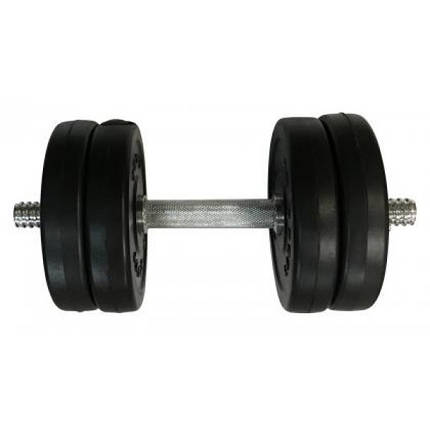 Гантель розбірна композитна домашня гантель пластикова для тренувань Newt Rock Pro-R 6 кг, фото 2