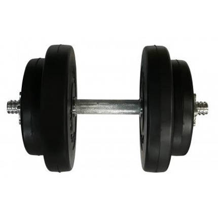 Гантель розбірна композитна домашня гантель пластикова для тренувань Newt Rock Pro-R 9 кг, фото 2