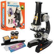 Мікроскоп дитячий Limo Toy з підсвічуванням і аксесуарами
