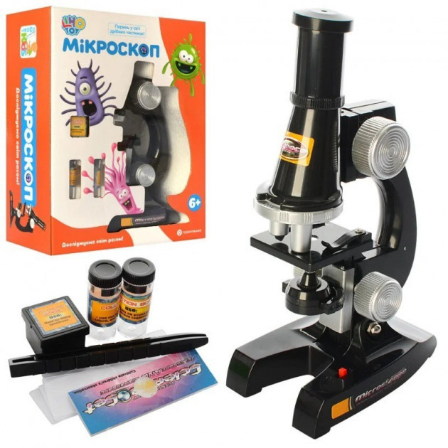 Микроскоп детский Limo Toy с подсветкой и аксесуарами - фото 1 - id-p1306485686