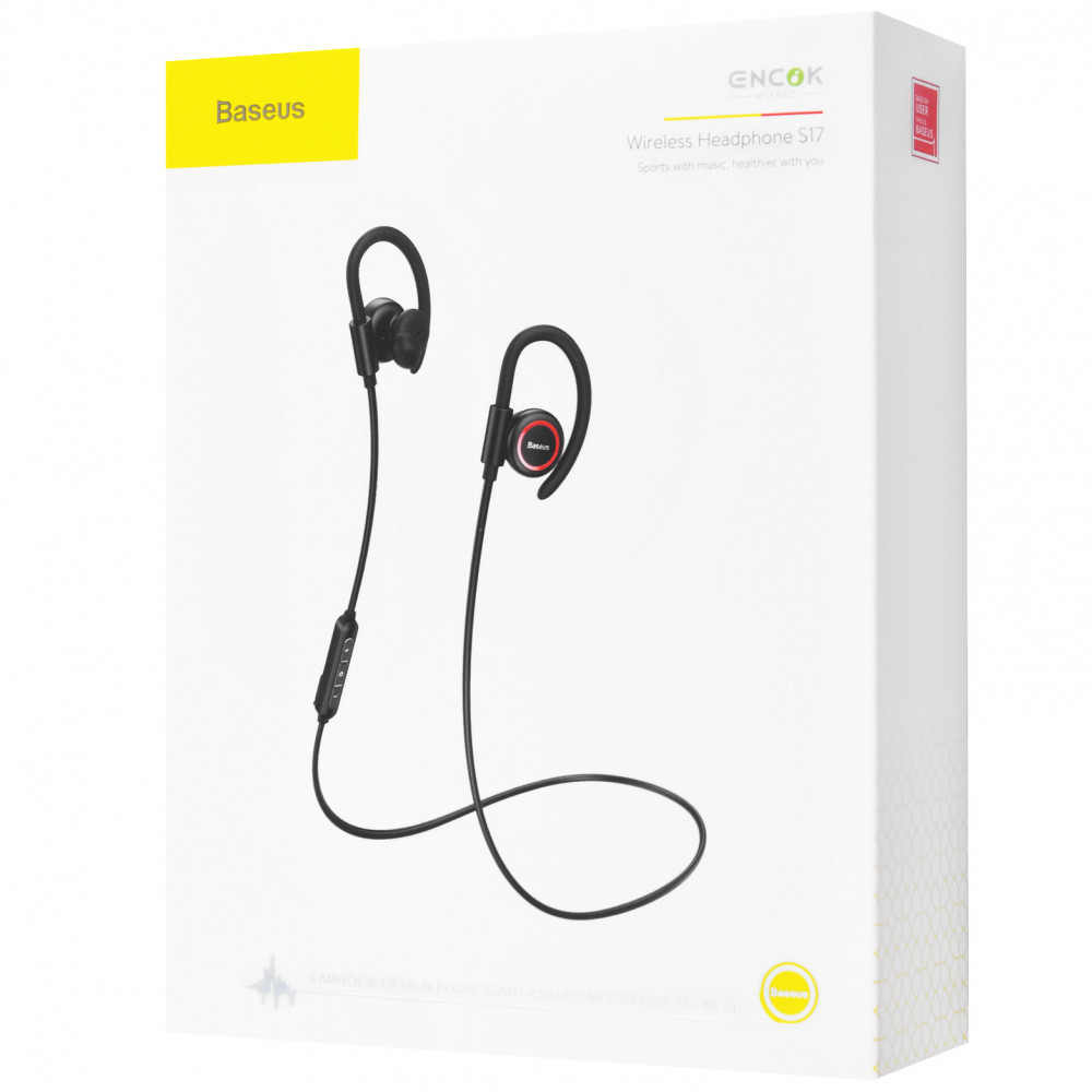 Бездротові bluetooth-навушники Baseus Encok S17