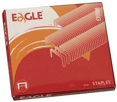 Скоби №23/10 до степлера металева потужність 70 аркушів 1000 штук в упаковці Eagle 2310