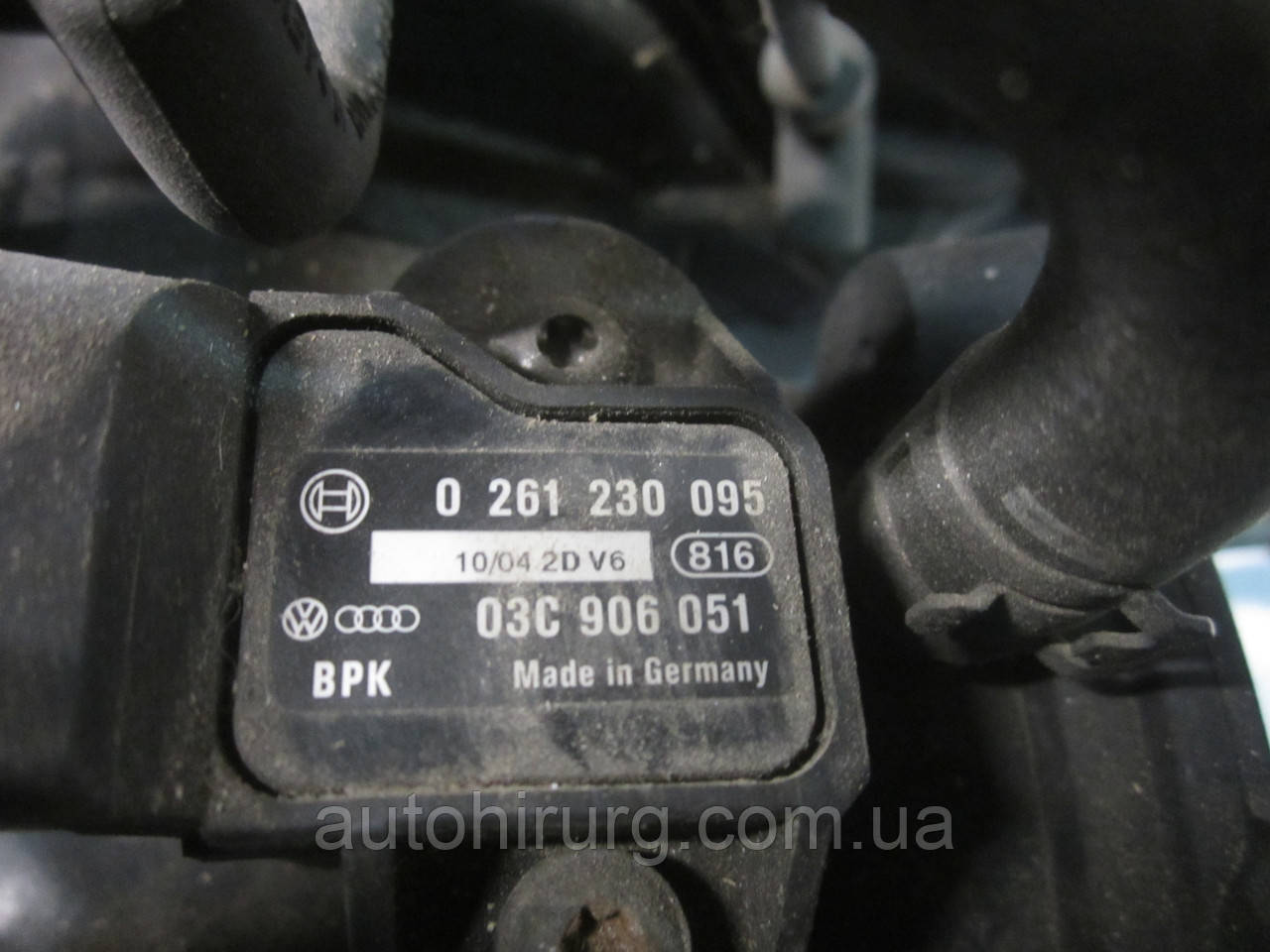 Датчик абсолютного тиску AUDI A6 C6 (0261230095)