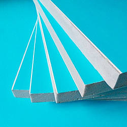 Сендвіч-панель ПВХ 1500х3000мм 24мм двостороння біла, ВИЩІЙ СОРТ