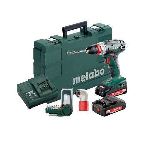 Дриль-шуруповерт акумуляторний Metabo BS 18 Quick Set, фото 1