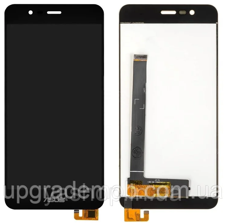 Дисплей модуль тачскрин Asus ZenFone 3 Max ZC520TL чорний, фото 1