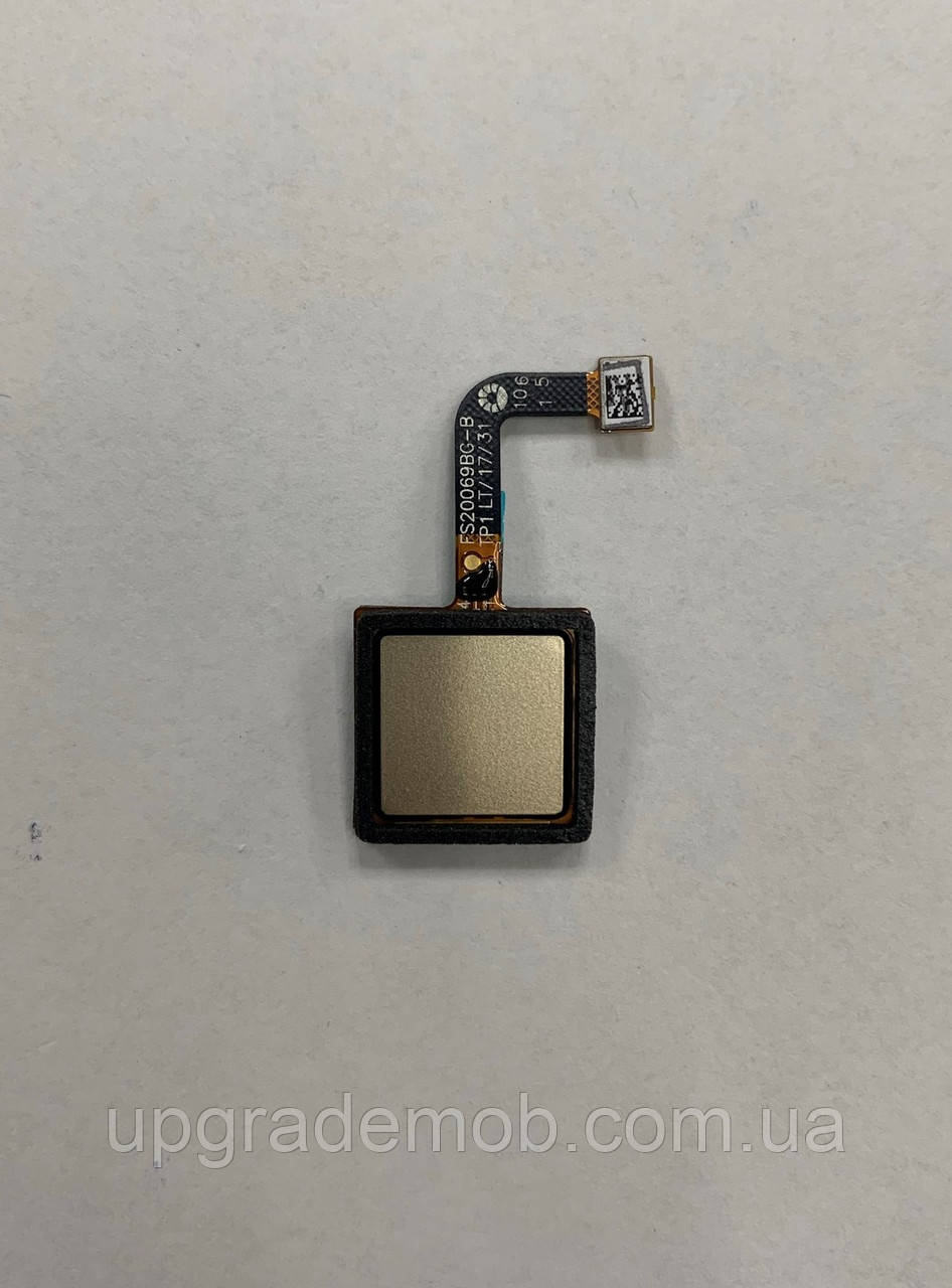 Шлейф Asus ZenFone 3 Max ZC553KL з сканером відбитка пальця золотистого кольору Sand Gold, фото 1