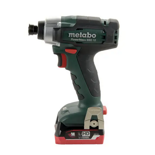 Гайковерт ударний акумуляторний Metabo PowerMaxx SSD 12, фото 1