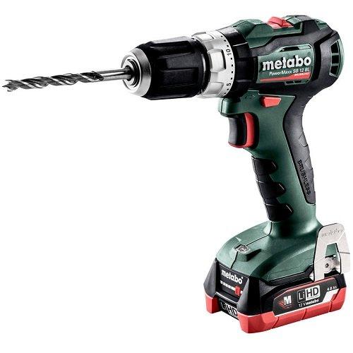 Шуруповерт акумуляторний Metabo PowerMaxx SB 12 BL, 2 А/ч, фото 1