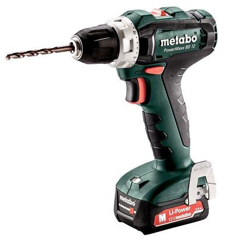 Шуруповерт акумуляторний Metabo PowerMaxx BS 12, фото 1