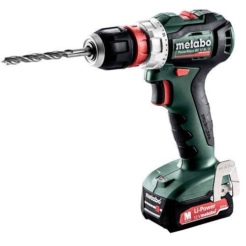 Шуруповерт акумуляторний Metabo PowerMaxx BS 12 BL Q, 4 А/ч, фото 1