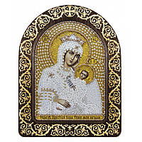 Набор для вышивки икон в рамке-киоте "Образ Прсв. Богородицы "Утоли моя печали""