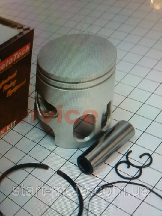 Yamaha 65cc JOG-50 Aprio Axis BWS Vino (STD 44.00 mm) Поршень к-кт фірма "Mototech" Тайвань, фото 1