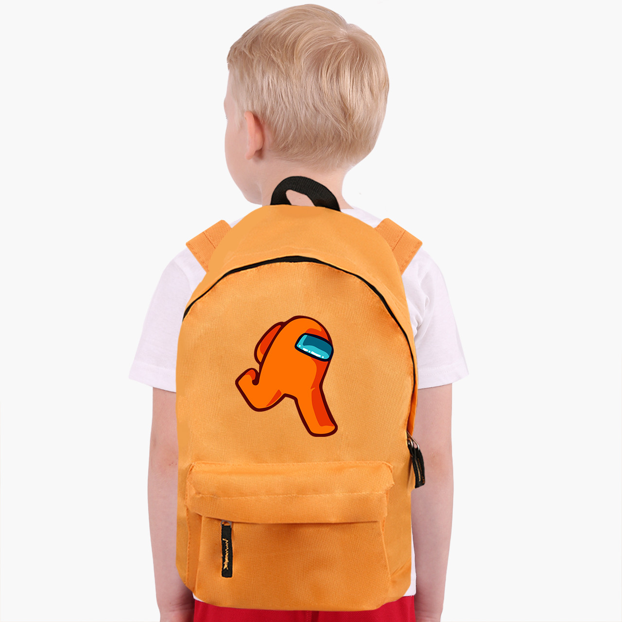 Рюкзак дитячий Амонг Ас Помаранчевий (Among Us Orange) (9263-2408) Помаранчевий