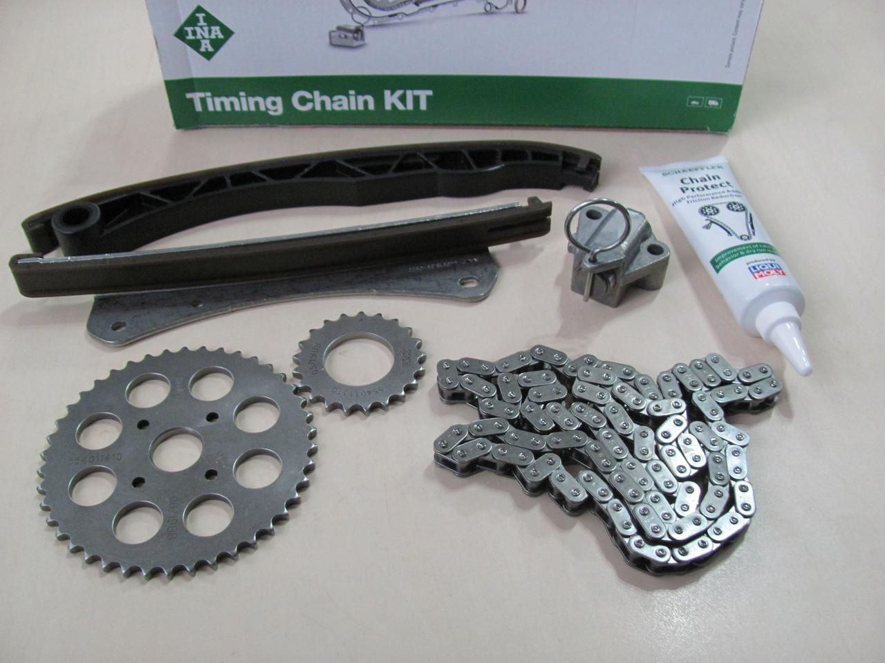 Комплект ланцюга ГРМ Fiat Doblo Multijet 1.3 JTD | 16V | 04- | INA 559 0135 10, фото 1