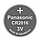Батарейка літієва Panasonic/CR2016/3V. Батарейка панасонік Lithium для годинника 1шт, фото 2