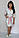 Жіночий медичний халат Тіффані котон три чверті рукав, фото 6