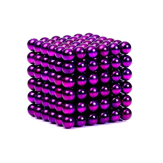Неокуб NeoCube Фіолетовий [5мм * 216 кульок] + Металева Коробка у Подарунок