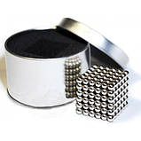 Неокуб NeoCube Кольоровий Нікель [5 мм * 216 кульок] + Металева Коробка в Подарунок, фото 2