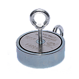 Пошуковий магніт F-400х2 Пірат двосторонній + ТРОС 🎁, фото 4