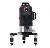 ➤ KAITIAN 3D 12 ліній 360° — Лазерний рівень нівелір самовирівнювальний + УДАРОПТОЧНИЙ КЕЙС, фото 3