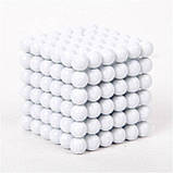 Неокуб NeoCube Білий [5 мм * 216 кульок] + Металева Коробка в Подарунок, фото 2