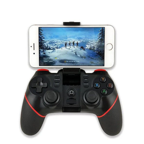 Безпровідний Геймпад Terios T-6 Джойстик + кріплення Bluetooth для PC iOS, Android для смартфона, PC, Smart TV