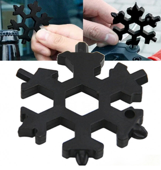 Мультитул викрутка 18 в 1 у формі сніжинки Snowflake Wrench Tool (KG-623)