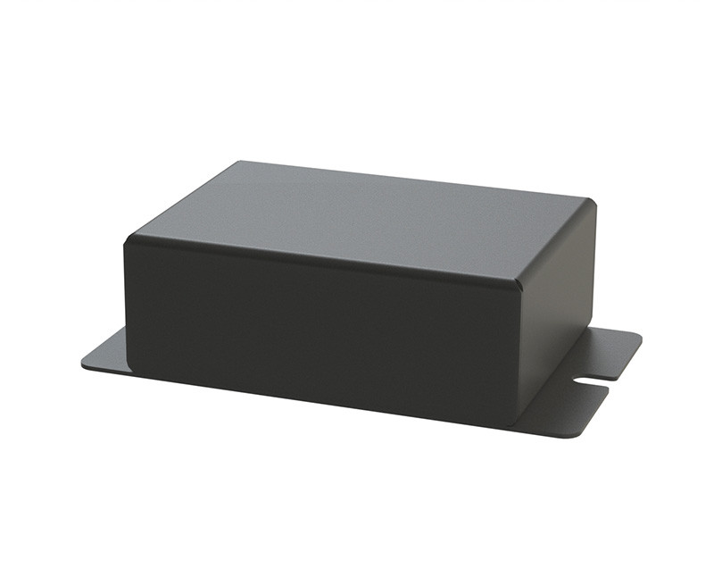 Корпус металевий MiBox з кріпленням на стіну МВ-60 (Ш70 Г50 В25) чорний, фото 1