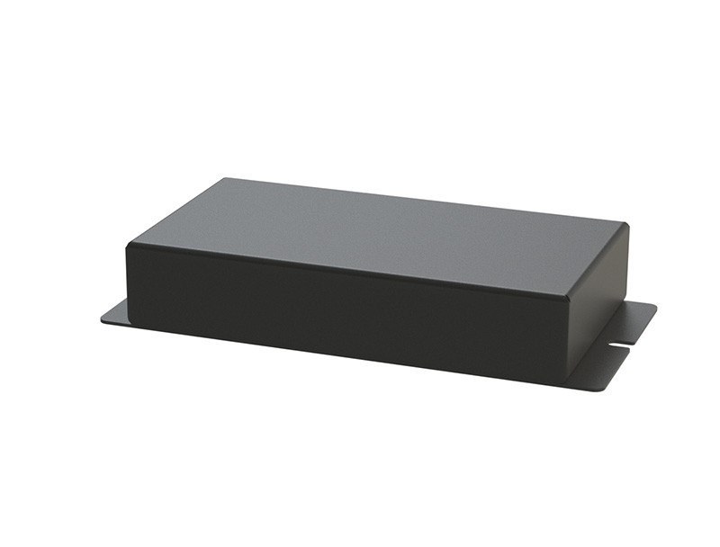 Корпус металевий MiBox з кріпленням на стіну МВ-63 (Ш130 Г70 В25) чорний, фото 1