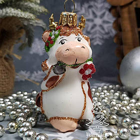 Корова з квіточкою в зубах Бик Irena