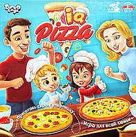 Настільна гра для всієї родини IQ Pizza (піца) 5+  (для 2-4 гравців) (Danko Toys)