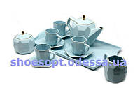 Чайный набор с подносом Модерн 12 предметов