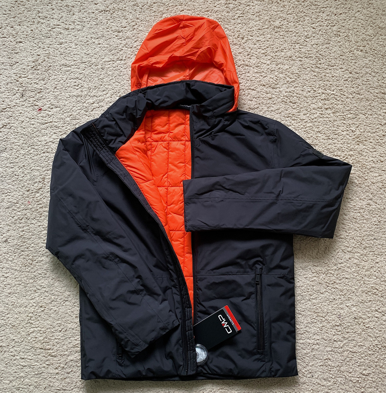 Чоловіча водонепроникна куртка Cmp Man Jacket Fix Hood 30K2787-U901 Оригінал