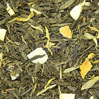 Зеленый чай Мелон-ти с дыней ароматизированный 500г цукаты дыни цветы календулы цедра апельсина