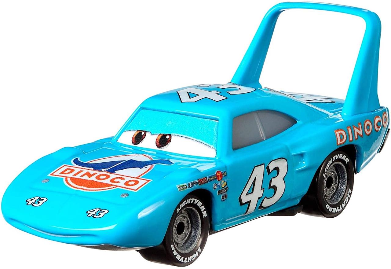 Машинка герой м/ф Тачки 2 Disney Cars Mattel Кінг Strip Weathers Dіnoco 43 номер