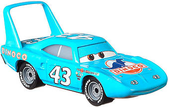 Машинка герой м/ф Тачки 2 Disney Cars Mattel Кінг Strip Weathers Dіnoco 43 номер, фото 3