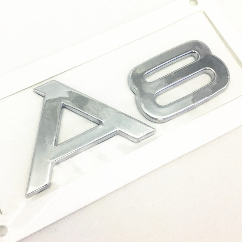 Эмблема шильдик Наклейка Audi A8 - фото 1 - id-p1306740217