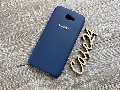 Чохол Soft touch для Samsung Galaxy J5 Prime G570f (прайм) (8 кольорів) Синій