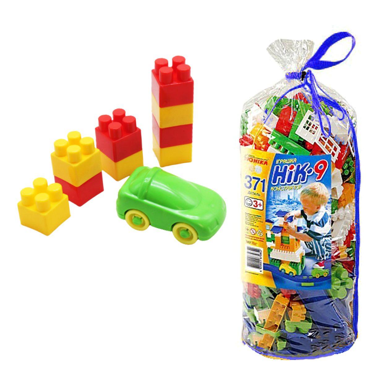 Конструктор "НІК-9", 371 деталь Юніка 0842, фото 1