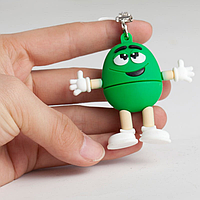 Флешка USB 2.0 32 Гб M & M зелений / Флешка / Usb flash 32 Gb / USB
