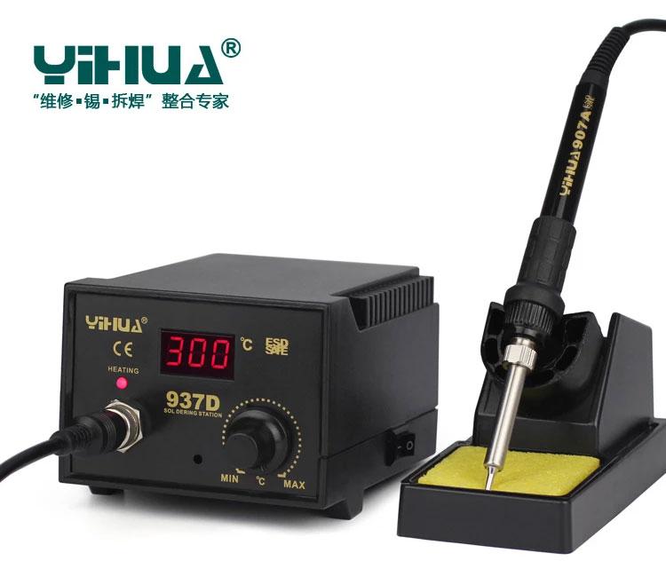 YIHUA 937D паяльна станція, антистатик, від 200°С до 480 °C, потужність: 50 Вт, фото 1