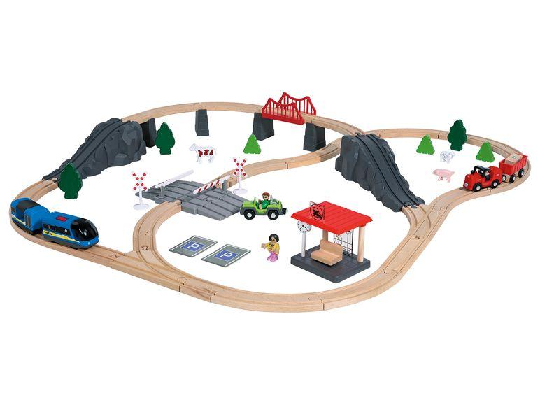 Деревянная железная дорога PlayTive Junior 72 элементы Германия