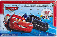 Адвент календар Тачки (Новогодний Рождественский Disney Cars Mattel GBV45 Pixar Advent Calendar Hot Wheels)