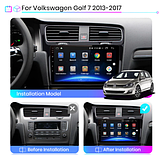 Junsun 4G Android магнітола для Volkswagen Golf 7 2013 2014 2015 2016 2017 wifi, фото 4