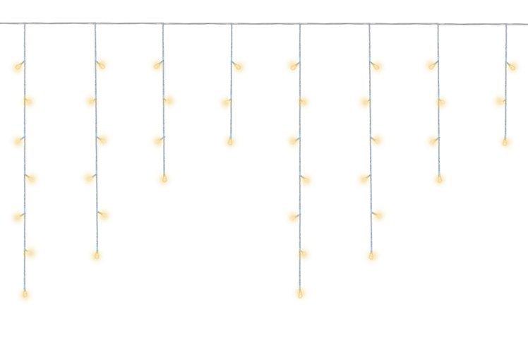 Новорічна Гірлянда Дощ 300 LED 20 метрів колір білий.