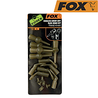 Набор для скользящего монтажа Fox Edges Angled Drop Off Run Ring Kit Trans Khaki (6шт)